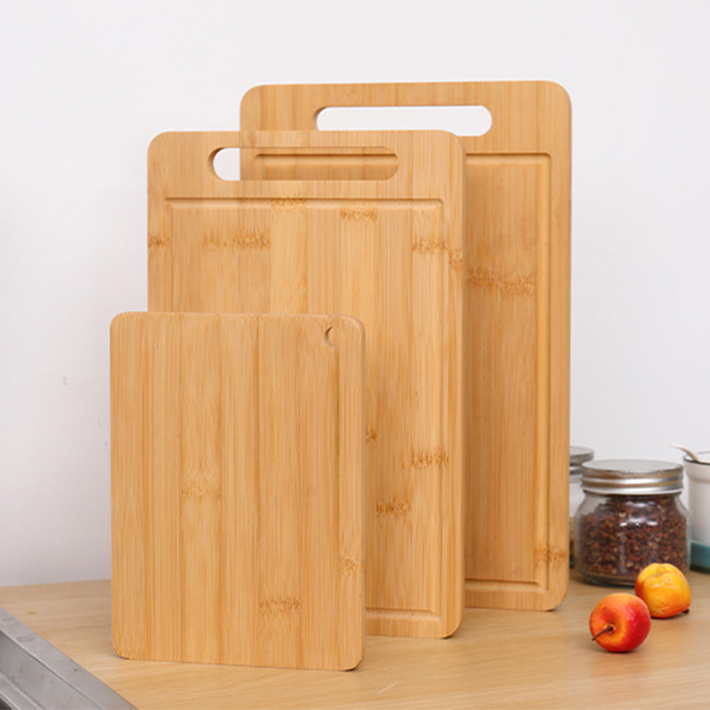 Bamboo Cutting Board - Verdikte schimmelbestendige geurloze snijplank Huishoudelijke dubbelzijdige