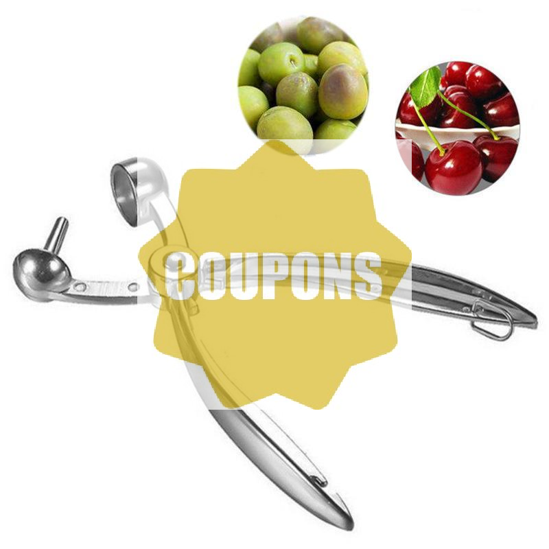 Kitchen Gadgets & Toys - Fruitpitter, kers- en jujube-kernverwijderaar, multifunctioneel, draagbaar,