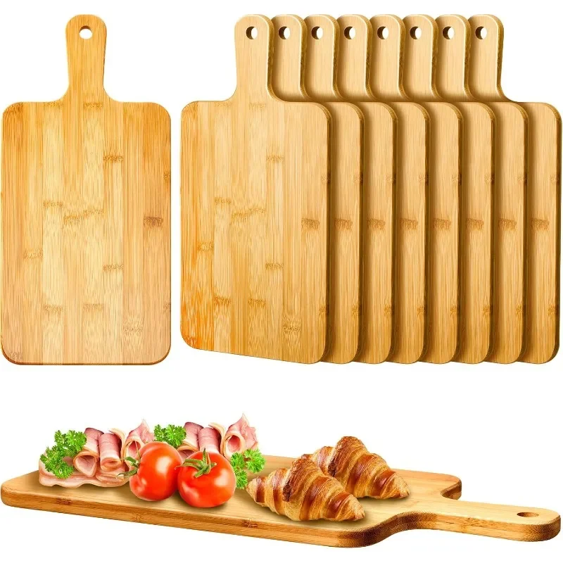 Bamboo Cutting Board - Bamboe snijplank met handvat Grote houten