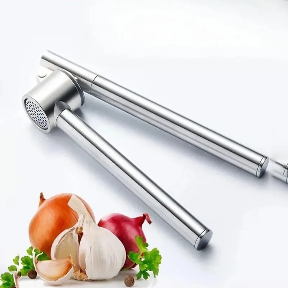 Manual Garlic Press - Hete Knoflookpers Roestvrij Staal Knoflookpers Schilfer