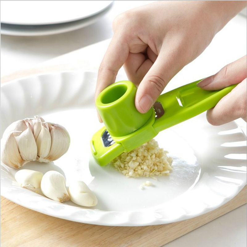 Manual Garlic Press - 1-pack mini-knoflookmolen creatieve knoflookpers keuken knoflookpuree