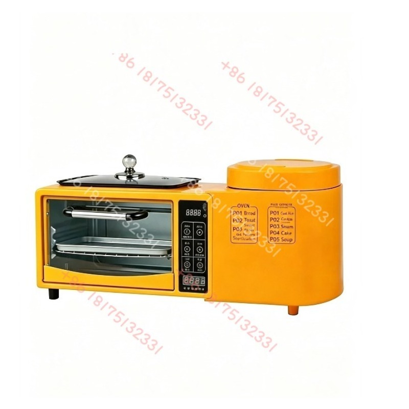 Breakfast Sandwich Maker - 4-in-1 multifunctionele ontbijtmachine huishoudelijke elektrische oven