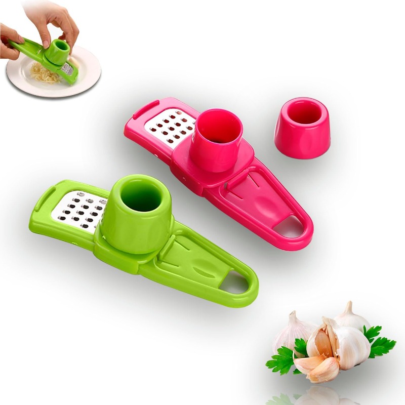 Manual Garlic Press - Handmatige knoflookpers, knoflookhakker, knoflookmaler, handige en