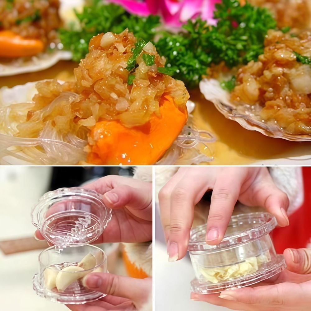 Manual Garlic Press - Keuken Multifunctionele handmatige knoflookpers Eenvoudig, handig