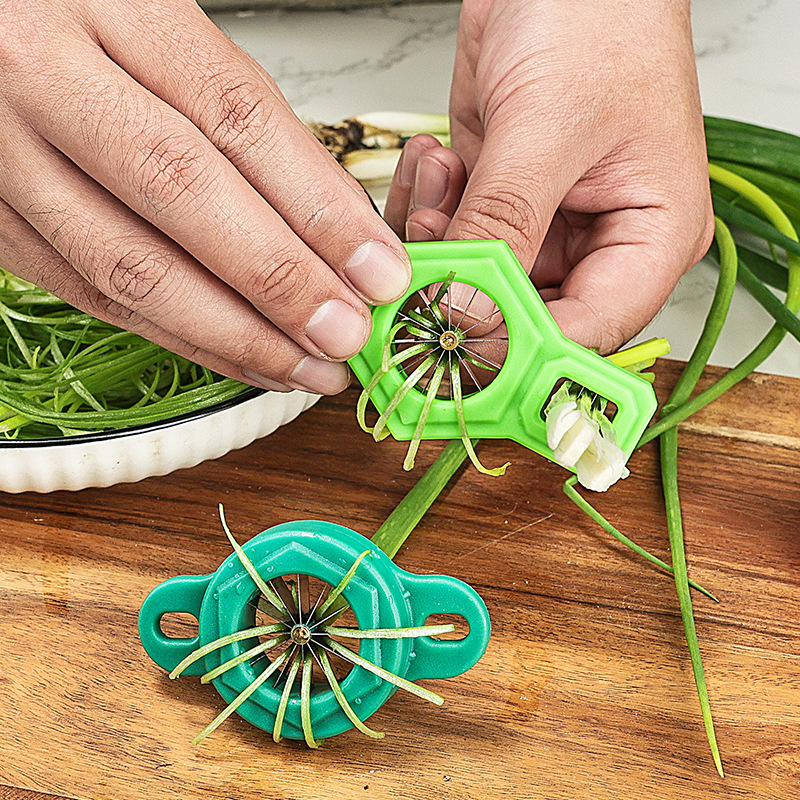 Kitchen Gadgets & Toys - 1PC Groene Ui Snijder Groene Ui