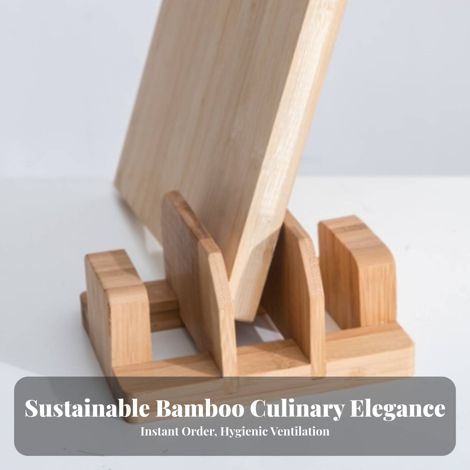Bamboe snijplankrek zonder ins - Bamboo Cutting Board recensie en prijs