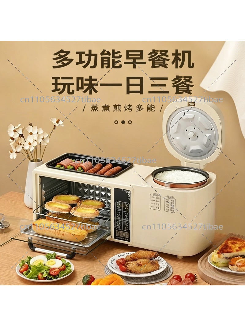 4-in-1 ontbijtmachine, elektri - Breakfast Sandwich Maker recensie en prijs