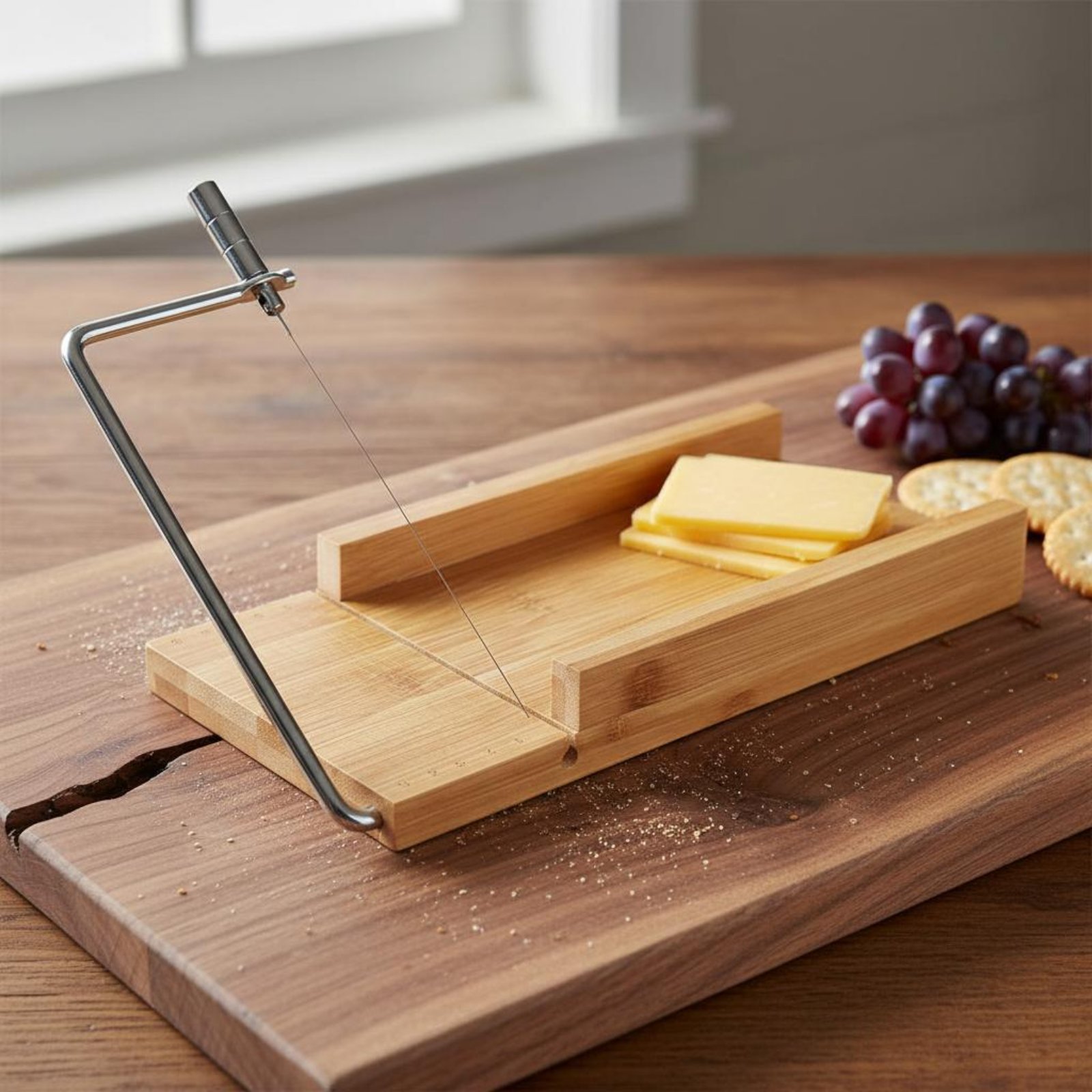 Draadafsnijplank snijdt soepel - Bamboo Cutting Board recensie en prijs