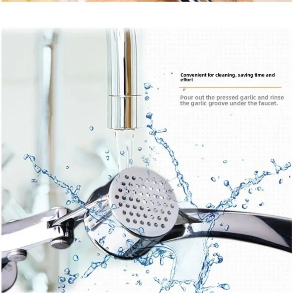 Hete Knoflookpers Roestvrij St - Manual Garlic Press recensie en prijs