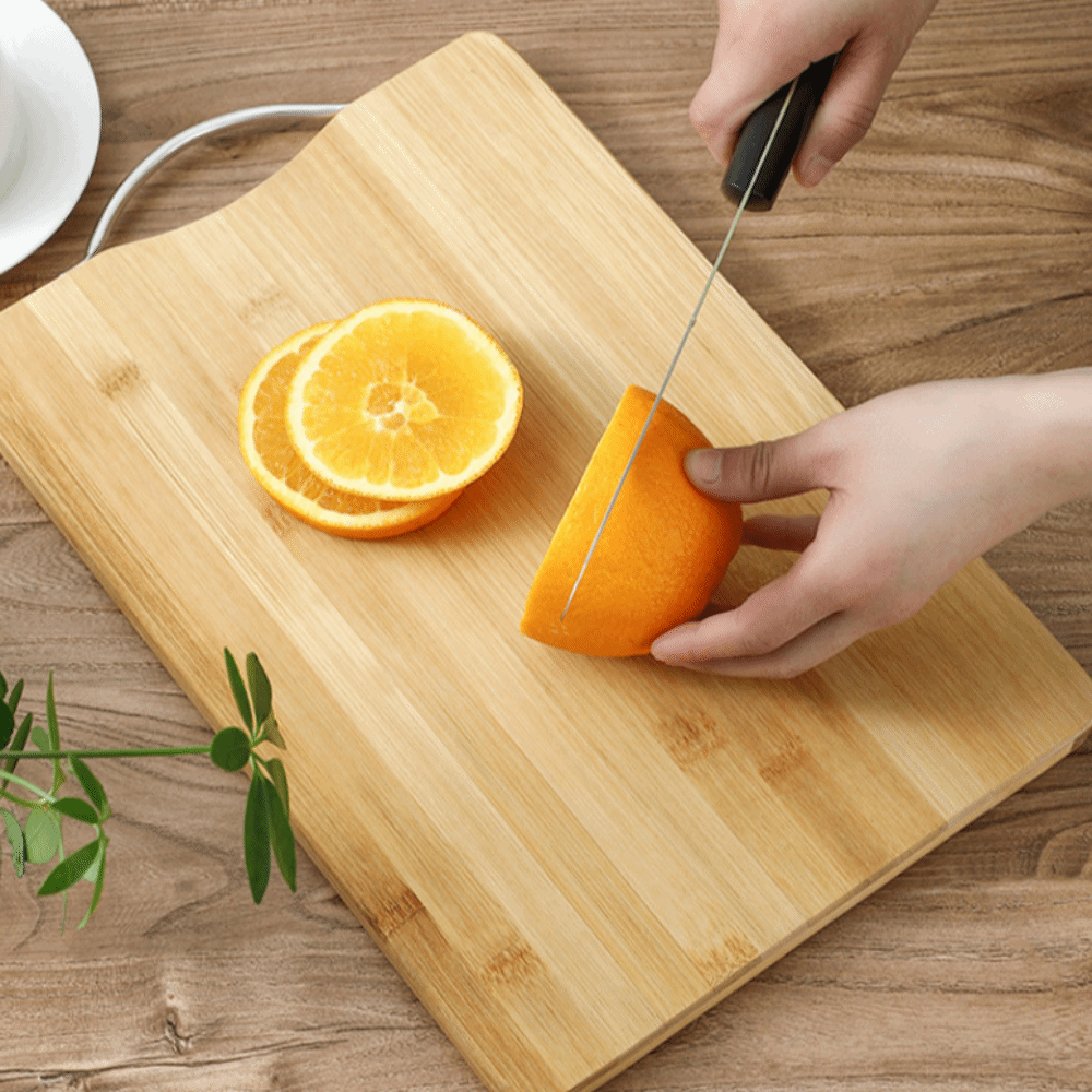Massief houten snijplank met h - Bamboo Cutting Board recensie en prijs