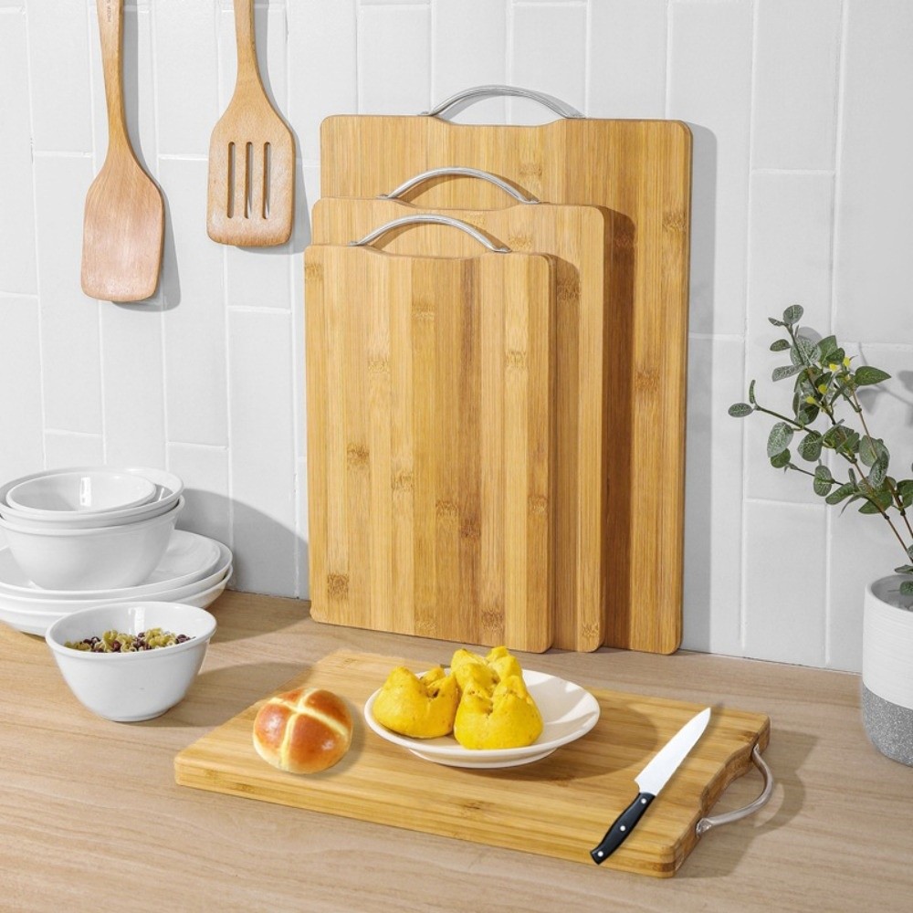 Massief houten snijplank met h - Bamboo Cutting Board recensie en prijs