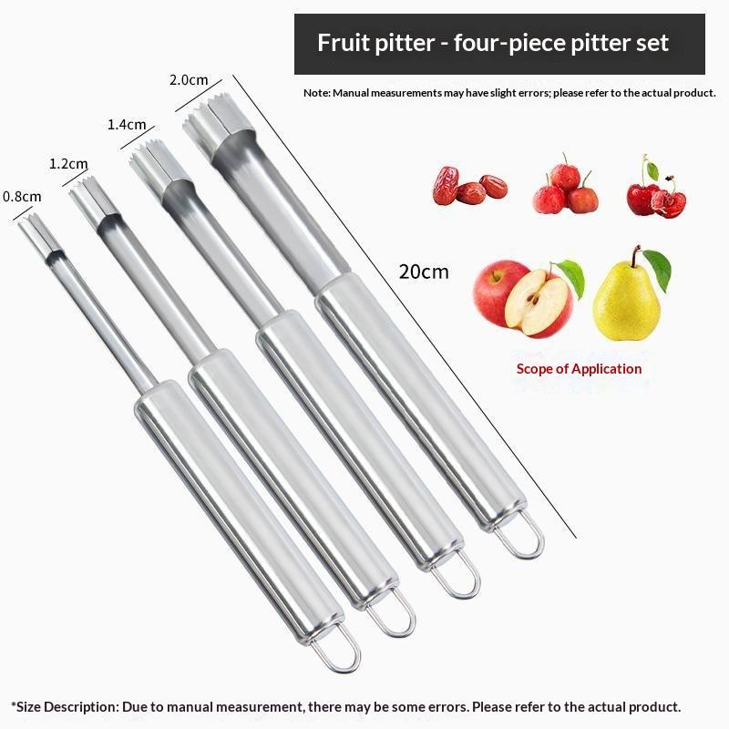 4 Stuks Fruit Core Remover Cut - Kitchen Gadgets & Toys recensie en prijs