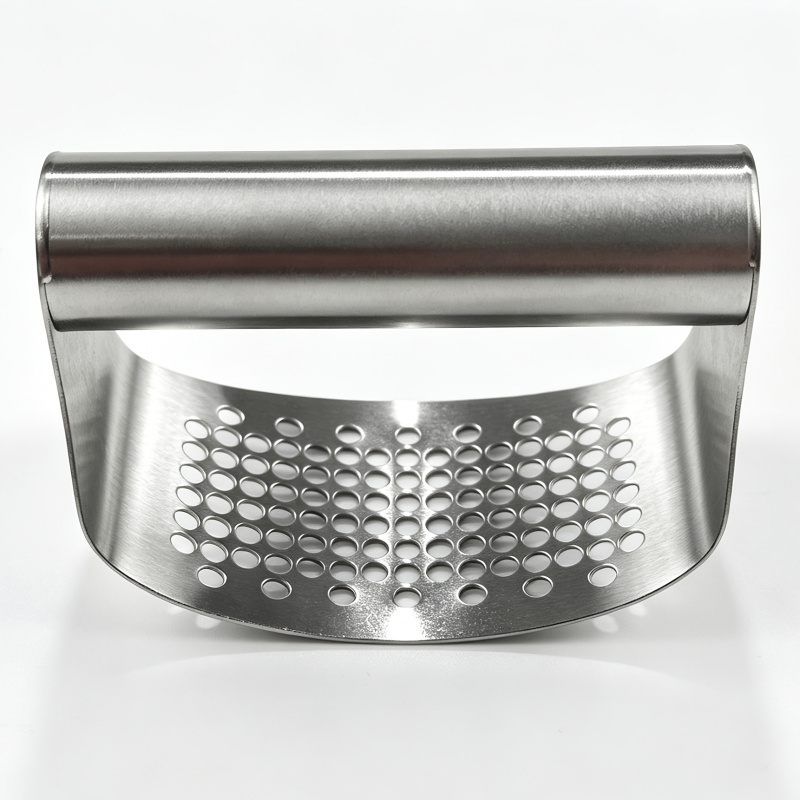 Roestvrijstalen ring Handmatig - Manual Garlic Press recensie en prijs