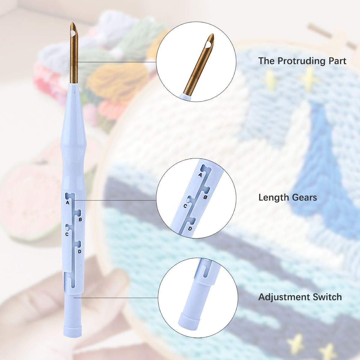 DIY Punch Needle Kits Schattig - Kitchen Gadgets Crossword recensie en prijs