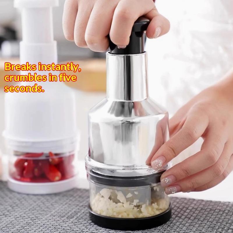 Nieuw # Handmatige knoflookper - Manual Garlic Press recensie en prijs