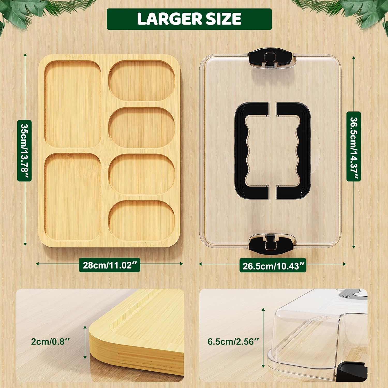 2-in-1 Milieuvriendelijke Grot - Bamboo Cutting Board recensie en prijs