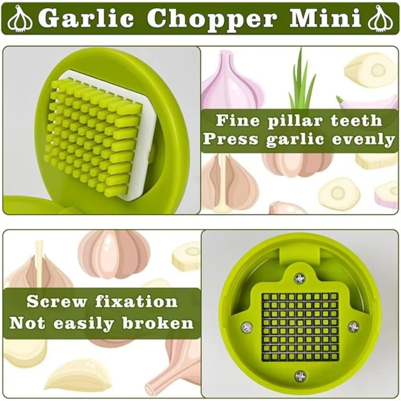Handmatige knoflookpers, -snij - Manual Garlic Press recensie en prijs