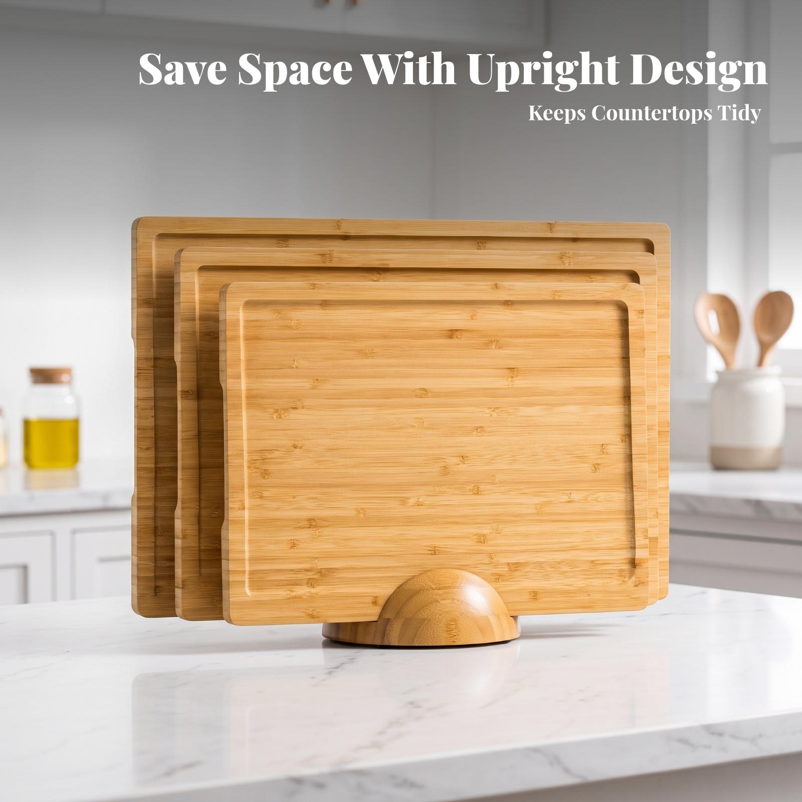 3-delige bamboe snijplankenset - Bamboo Cutting Board recensie en prijs