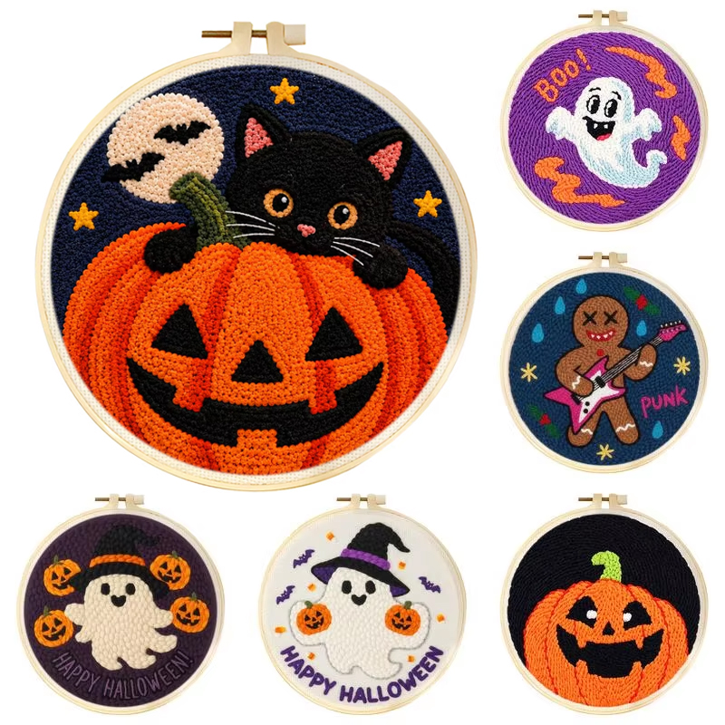 Halloween Punch Needle Borduur - Kitchen Gadgets Crossword recensie en prijs