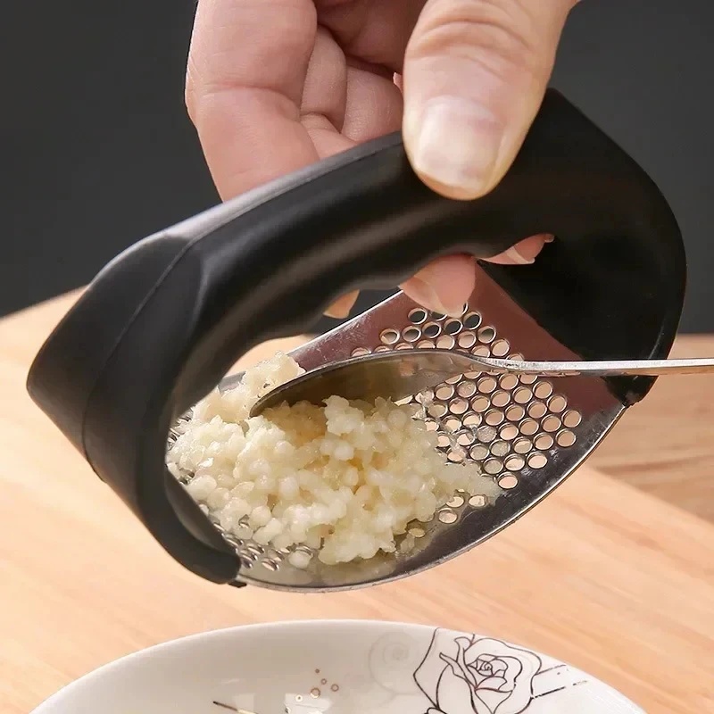 1/6 stuks roestvrijstalen knof - Manual Garlic Press recensie en prijs