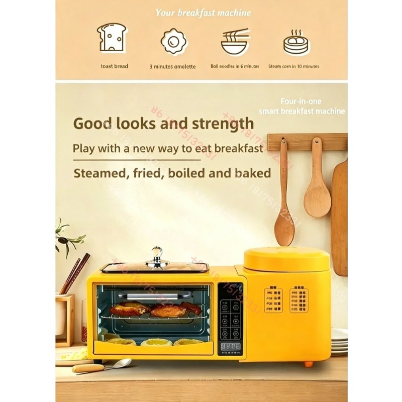 4-in-1 multifunctionele ontbij - Breakfast Sandwich Maker recensie en prijs