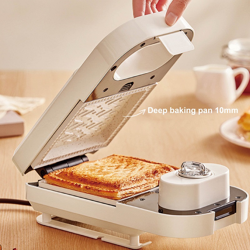650W Elektrische Sandwichmachi - Breakfast Sandwich Maker recensie en prijs