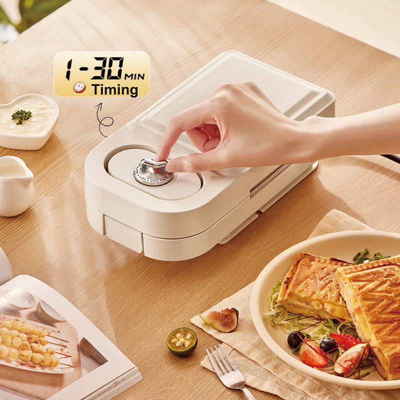 650W Elektrische Sandwichmachi - Breakfast Sandwich Maker recensie en prijs