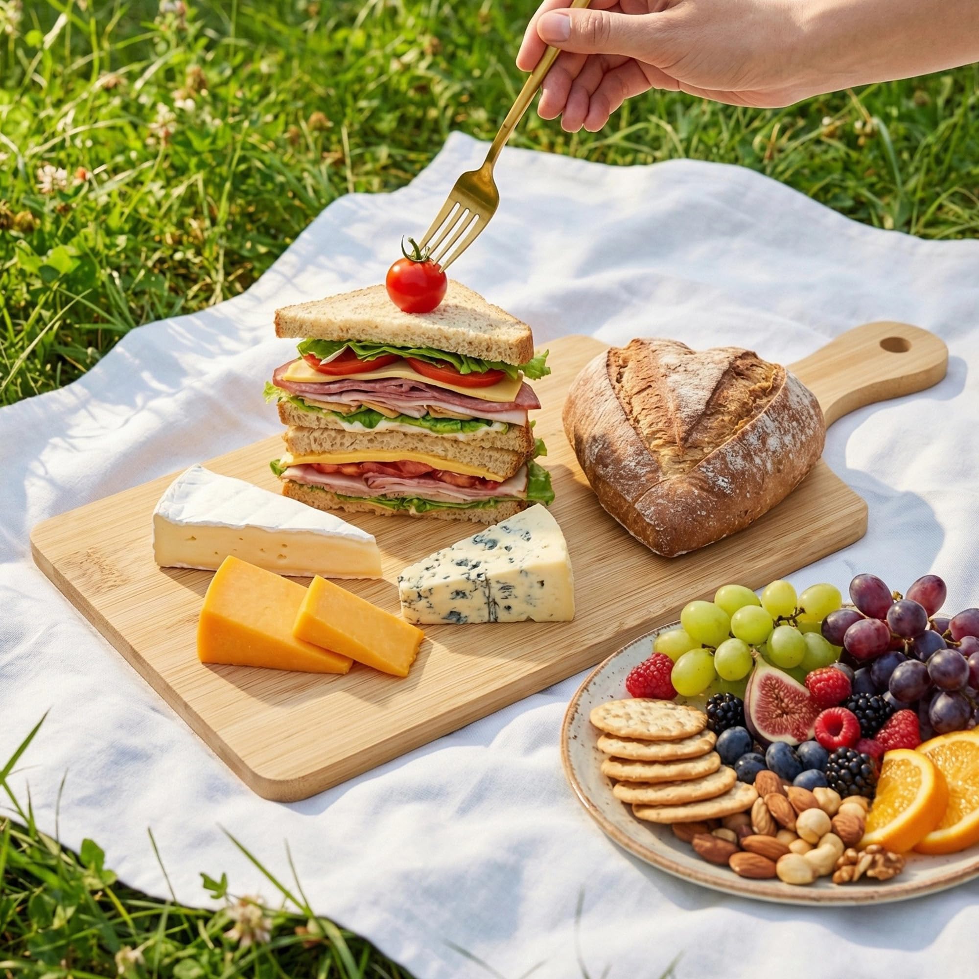 Campingkookgerei, bamboe snijp - Bamboo Cutting Board recensie en prijs