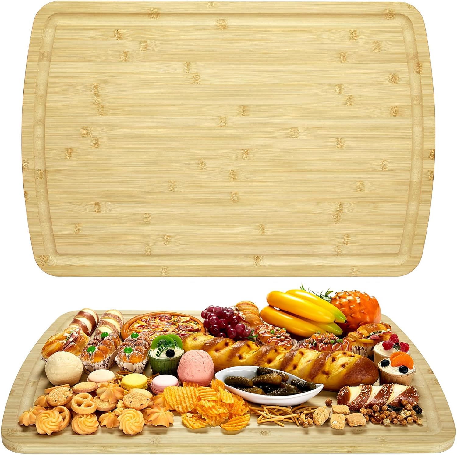 Bamboe snijplanken voor de keu - Bamboo Cutting Board recensie en prijs
