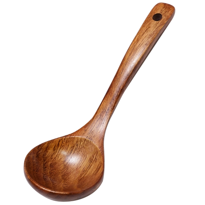 Houten soeplepel met lange ste - Kitchen Gadgets For Seniors recensie en prijs