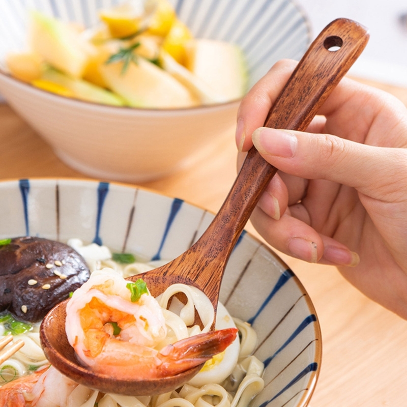 Houten soeplepel met lange ste - Kitchen Gadgets For Seniors recensie en prijs