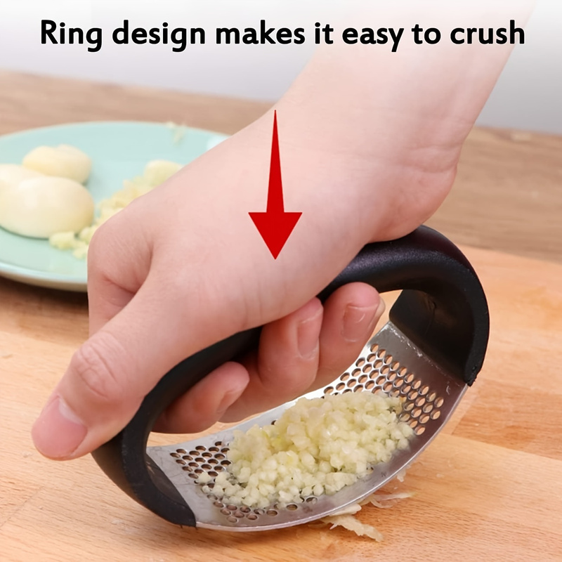 1 roestvrijstalen knoflookpers - Manual Garlic Press recensie en prijs
